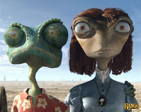 what is rango's face